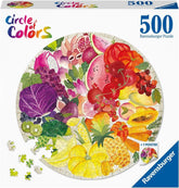 Ravensburger - Circle of Colours - Fruits & Vegetables 500 Piece Family Jigsaw Puzzle